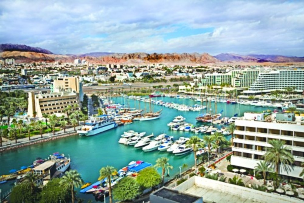 A panoramic view of the southern Israeli city of Eilat. /Moshe Shai/Flash90